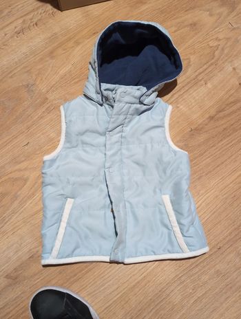 Doudoune sans manche 18 mois