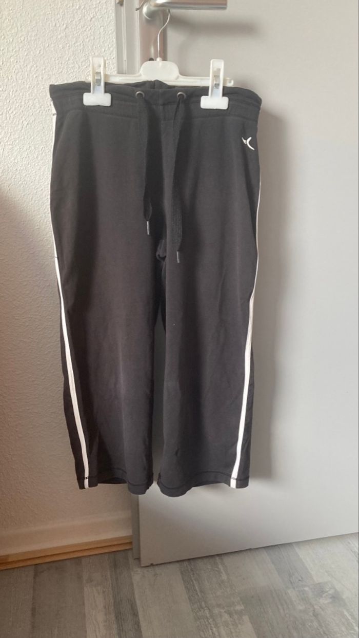 Pantacourt femme noir