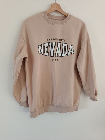 Sweat beige taille S 