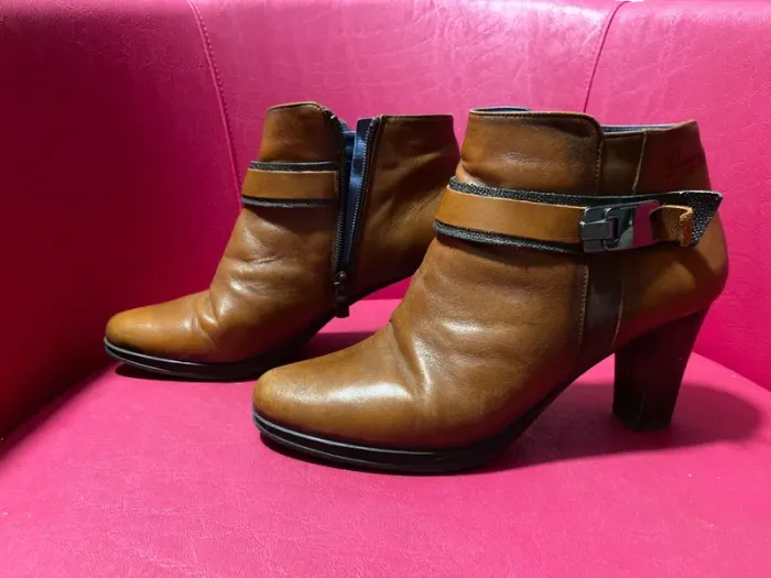 Bottines en cuir taille 38 Dorking - photo numéro 4