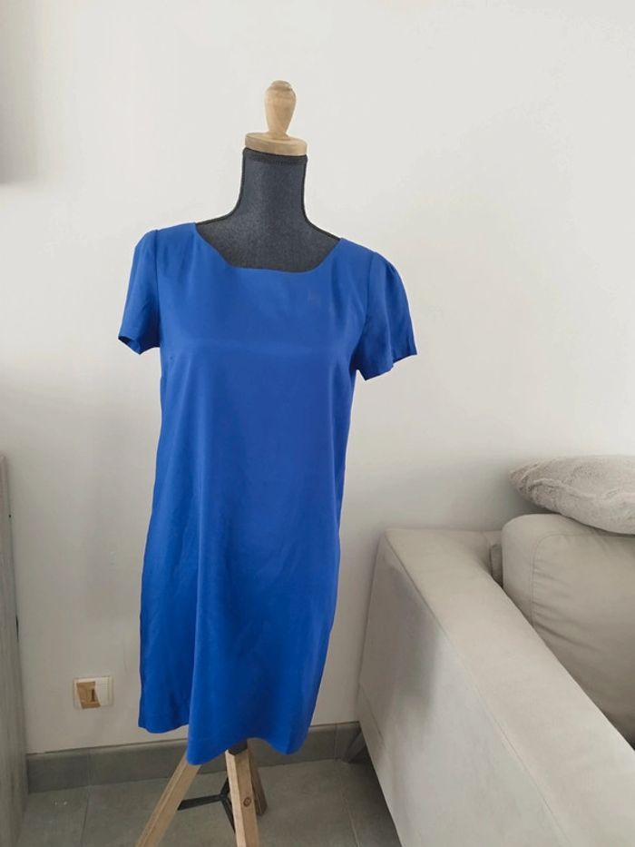 Robe courte satinée femme - photo numéro 1