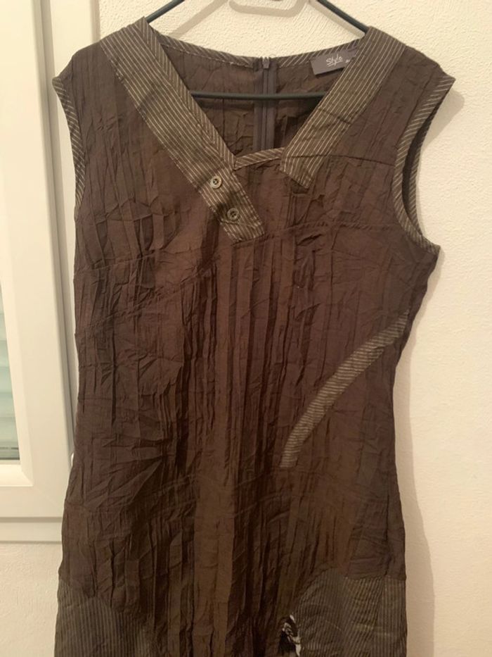 robe longue sans manches - photo numéro 8