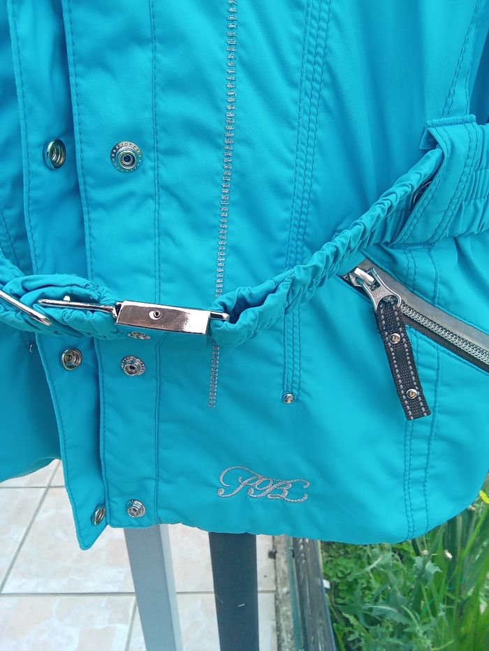 Manteau taille 12 ans turquoise Poivre Blanc - photo numéro 2
