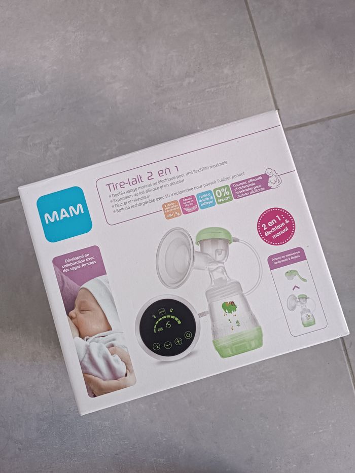 Tire-lait MAM 2 en 1 (électrique & manuel) - photo numéro 4