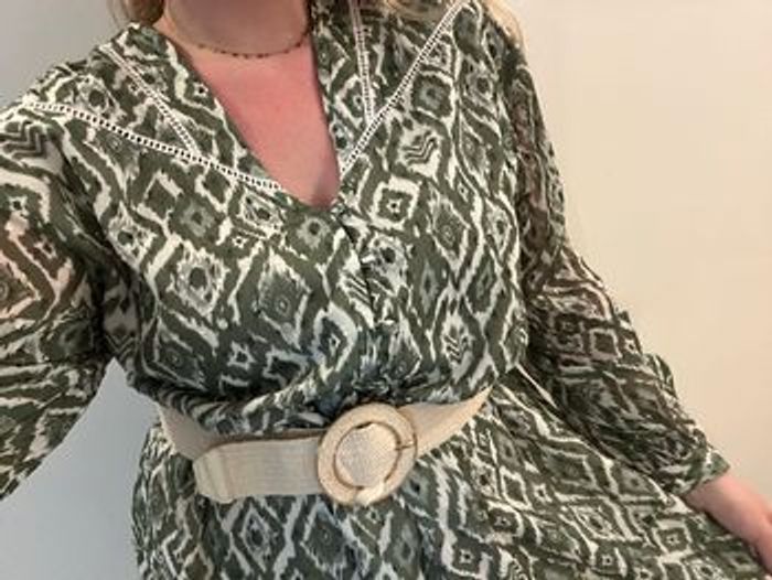 Robe verte Kiabi