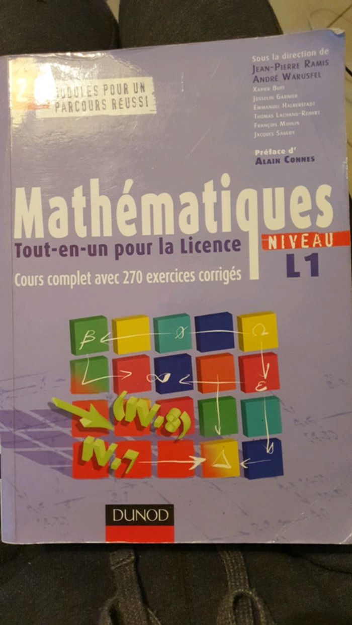 Mathématiques Cours et Exercices L1