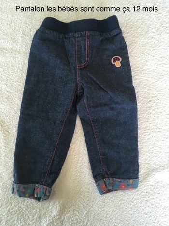 Pantalon 12 mois