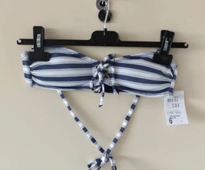 Soutien gorge Haut de maillot de bain Bandeau Taille 36 Camaïeu