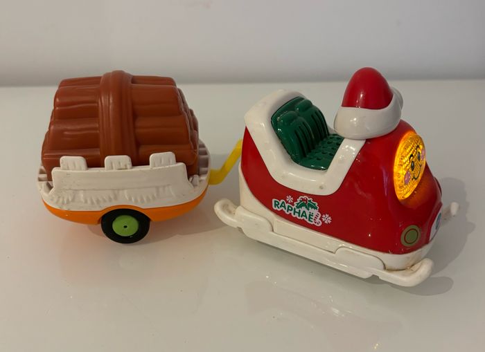 Vtech Tut Tut Bolides Super calendrier de l’avent 25 surprises dont Raphaël le traîneau du Père Noël véhicule parlant musical interactif maxi circuit garage animo copains lot SOP77 - photo numéro 6