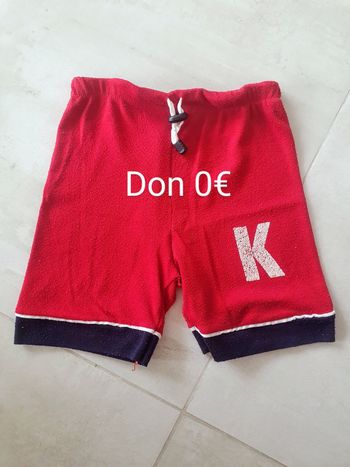 Don donne 5 ans short