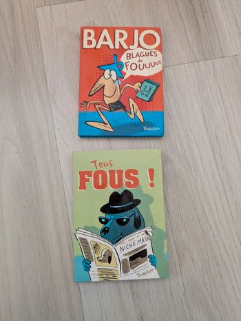 Lot de deux petits livres blagues