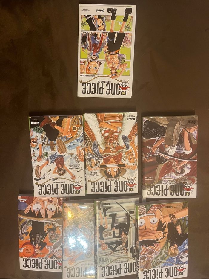Lot de 7 mangas one pièce - photo numéro 2