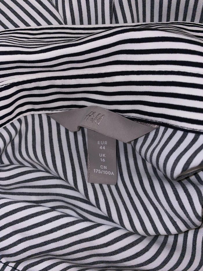 Superbe Chemise A Rayures Taille 42-44 - photo numéro 9