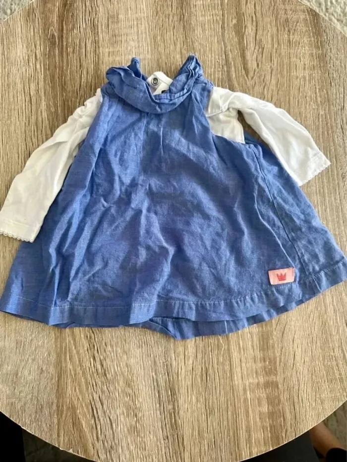 Ensemble été fille 1 mois 53 cm - photo numéro 2