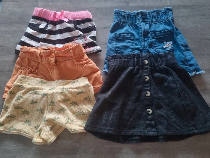 Short/jupe fille 3ans