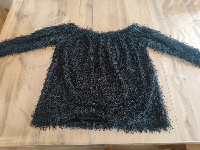 Pull Zara Knit Noir - Taille L