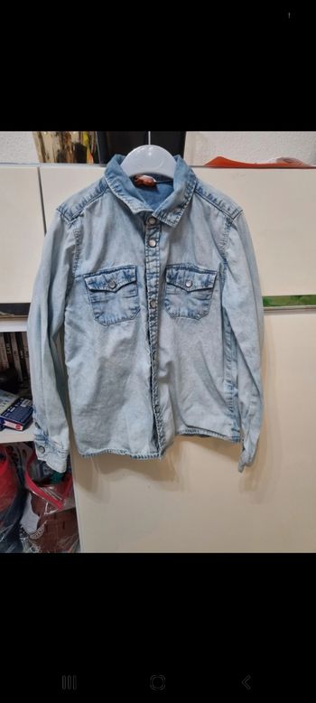 Chemise jeans