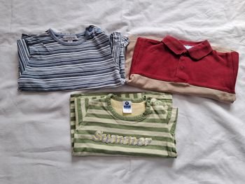 Lot de 3 tee-shirts manche longue 6 mois