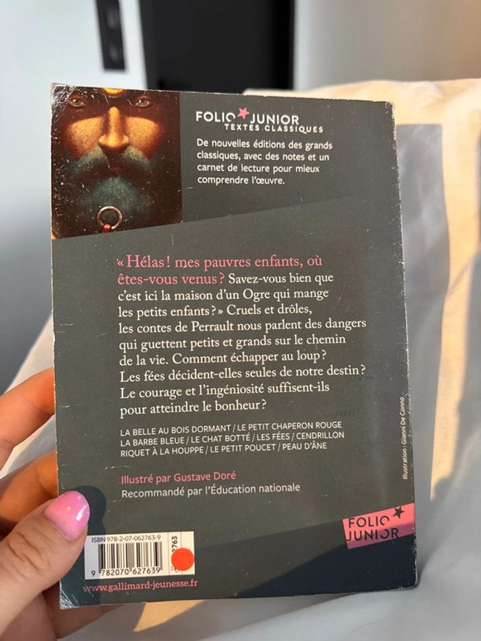 Livre contes choisis Charles Perrault - photo numéro 2