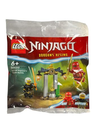 Lego Ninjago Dragons Rising 30650 Kai and Rapton’s Temple Battle neuf