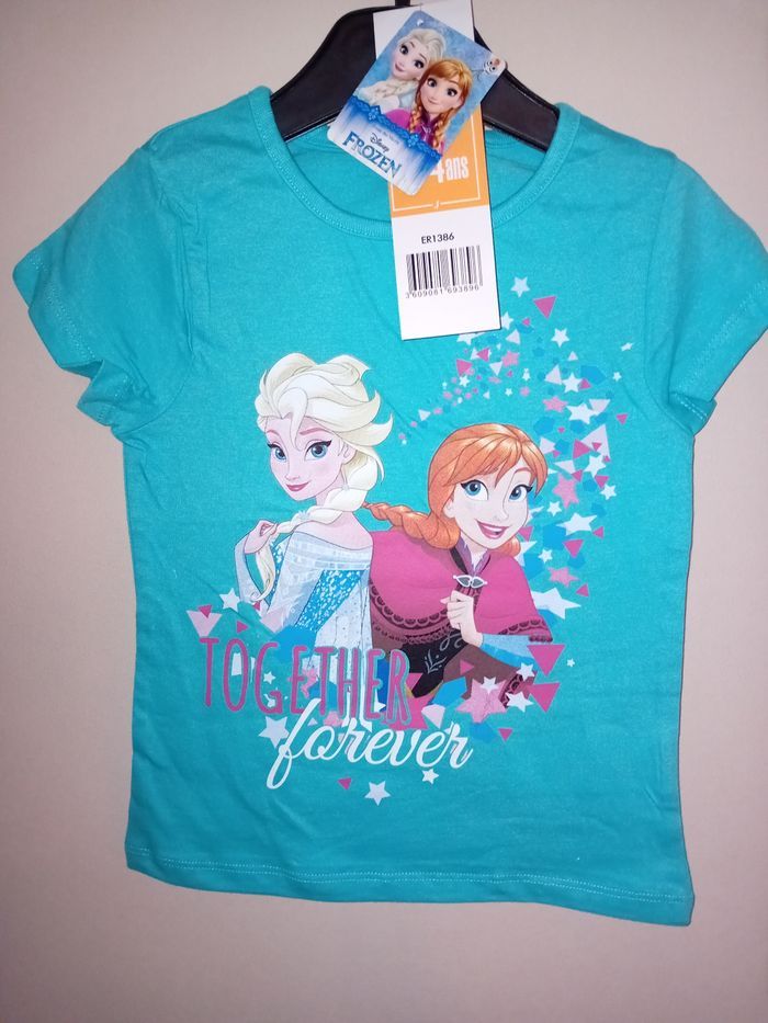 Tee-shirt la reine des neiges
