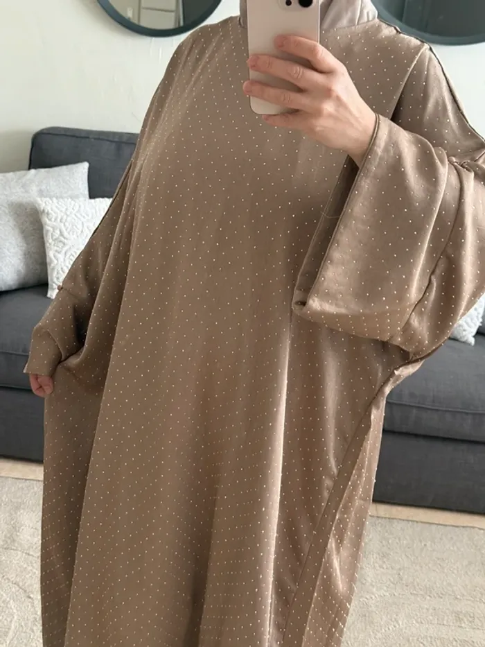 Abaya taupe - photo numéro 2