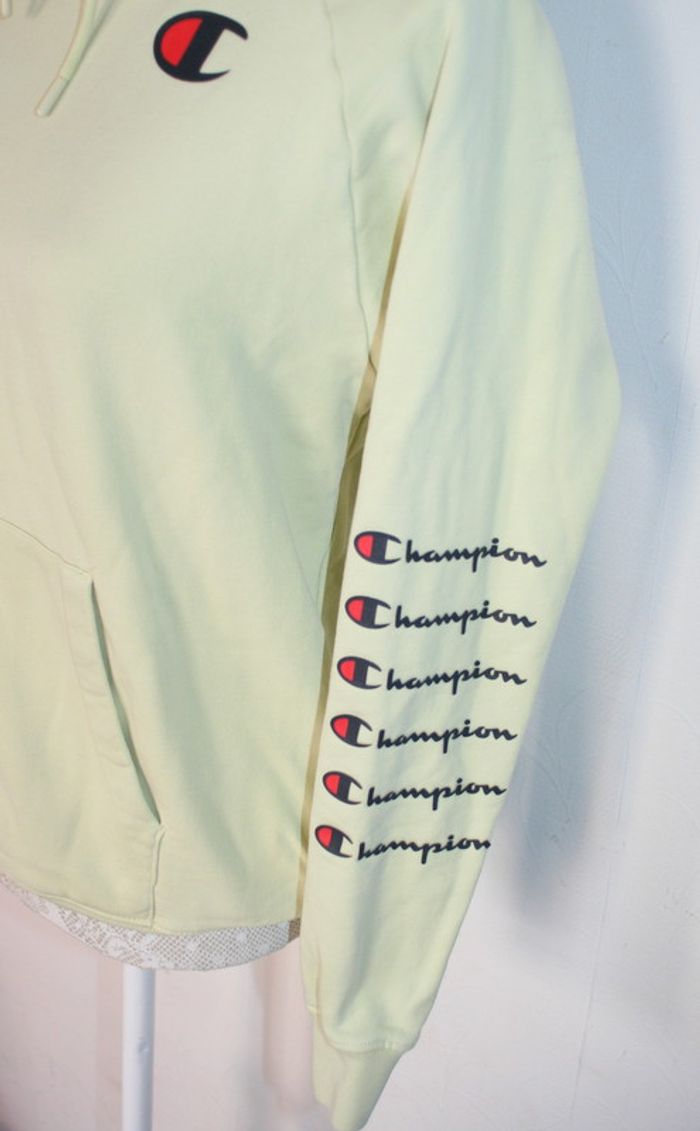 Sweat Champion jaune clair - photo numéro 6