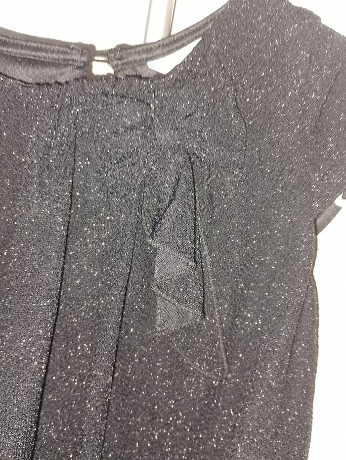 Robe noir effets brillant - photo numéro 6