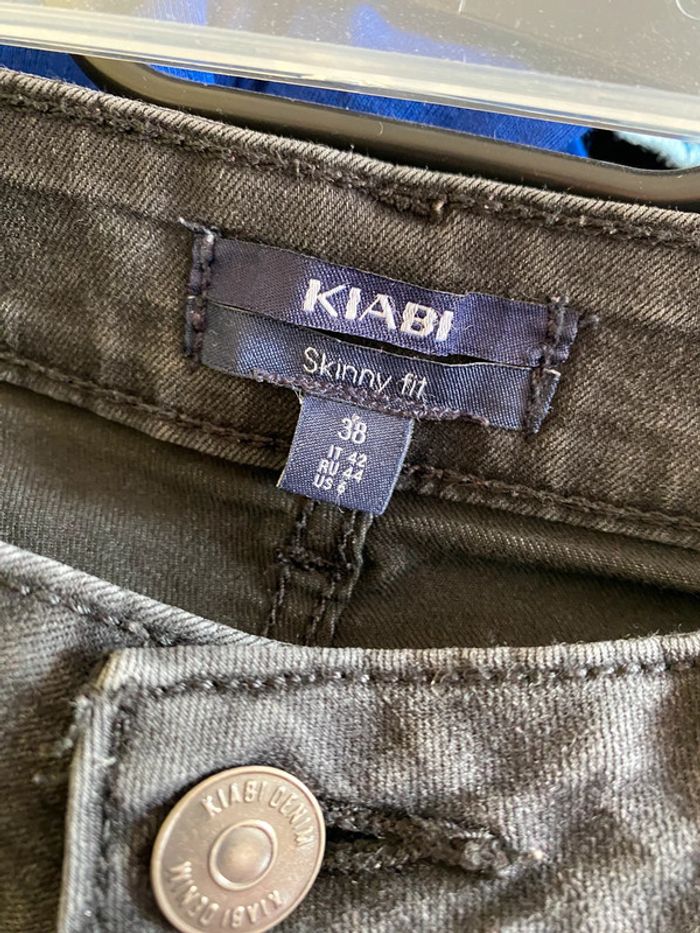 Pantalon jeans Kiabi Skinny Fit Taille 38 - photo numéro 3