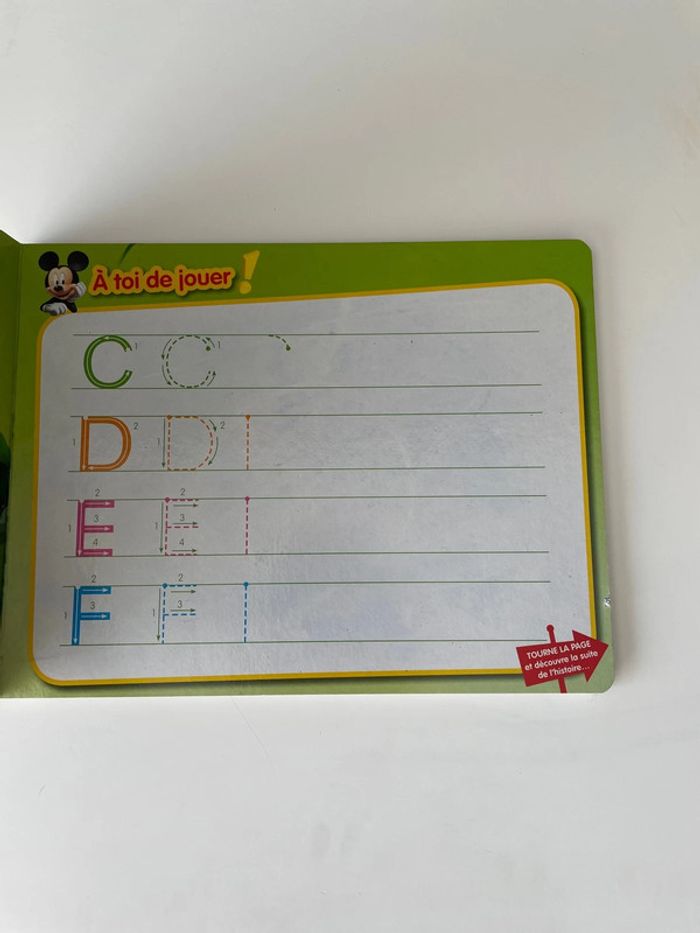 Livre apprendre écrire alphabet - photo numéro 5