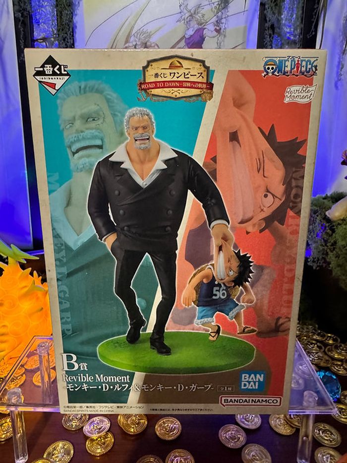 One piece - Ichiban Kuji Road to Dawn Luffy & Garp (prize B)