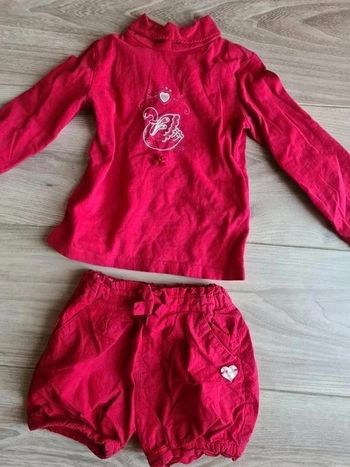 Ensemble sergent major fille