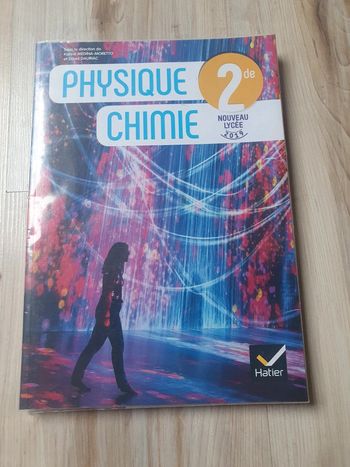 Manuel physique chimie 2de