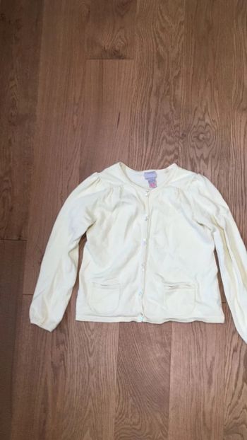 Cardigan jaune pâle Cyrillus