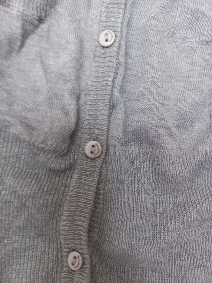 Gilet gris taille S - photo numéro 3