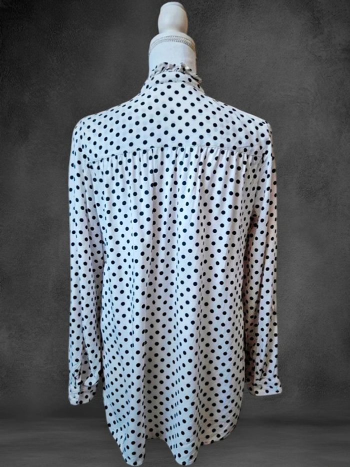 Blouse à pois. - photo numéro 2