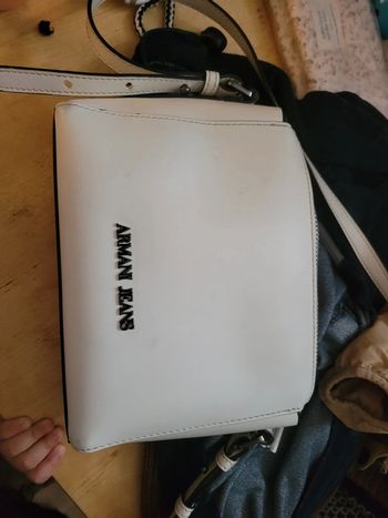 Sac armani jeans blanc
