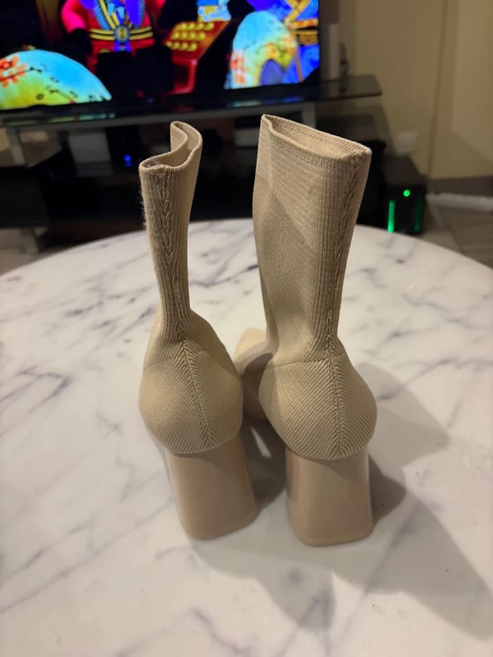 Bottines Zara beige - photo numéro 2