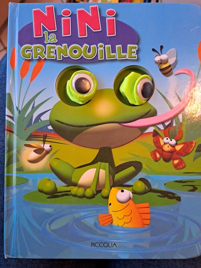 Livre nini la grenouille