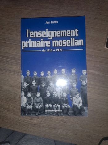 L'enseignement primaire Mosellan de 1918 à 1939