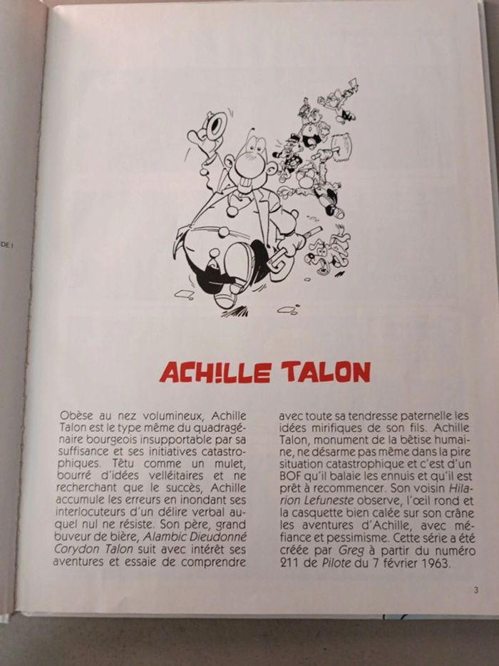 Achille talon vous salue bien l'été des BD une collection shell - photo numéro 6