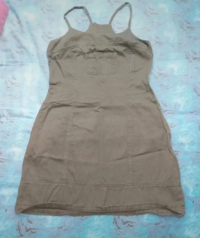 👗 Robe kaki à bretelles T36 Pimkie