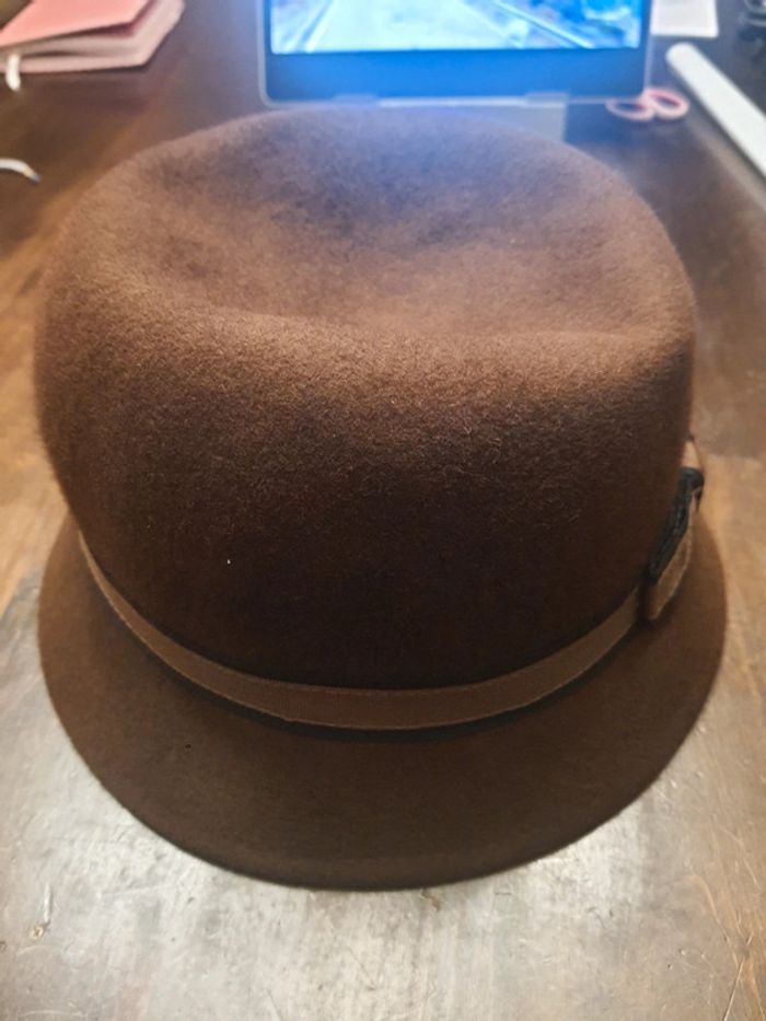 Chapeaux femme marron Veritas en laine 56cm - photo numéro 15