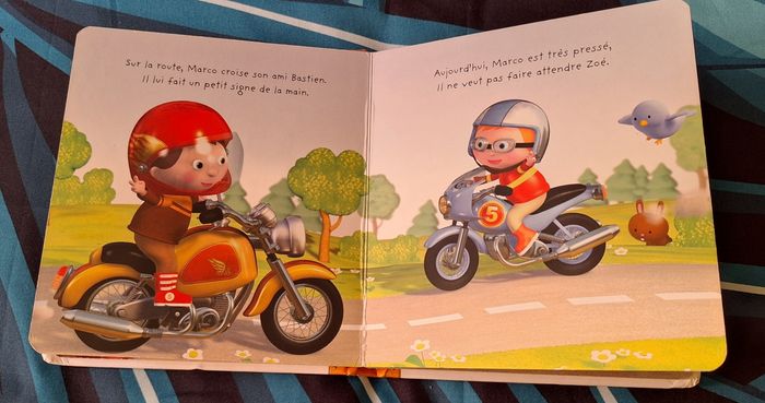 Livre La Moto de Marco, Pti Garçon - photo numéro 4