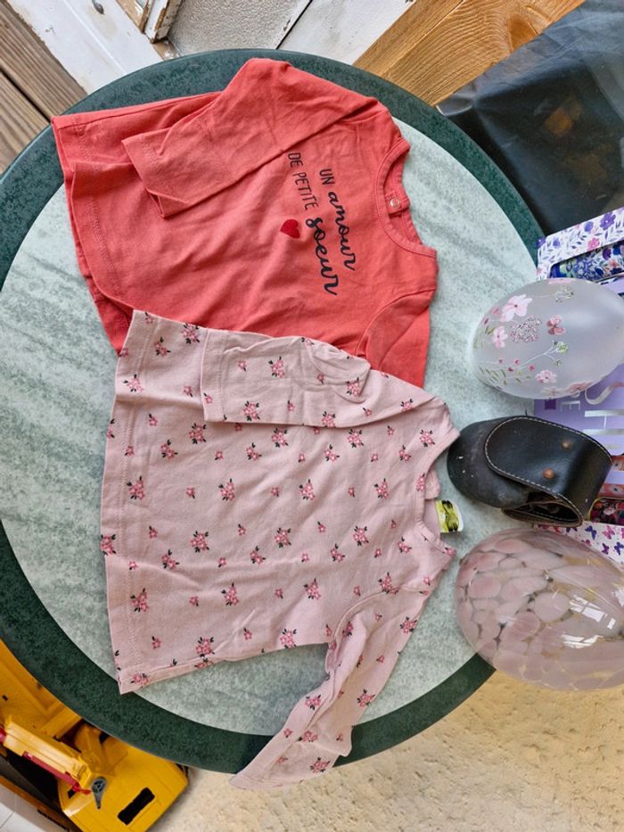 Lots de 4 tee-shirts filles. Verbaudet - photo numéro 8