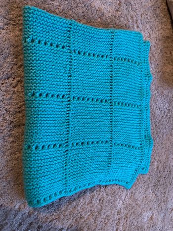 couverture bébé en laine