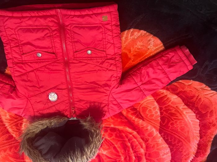Doudoune rouge enfants la compagnie des petits
