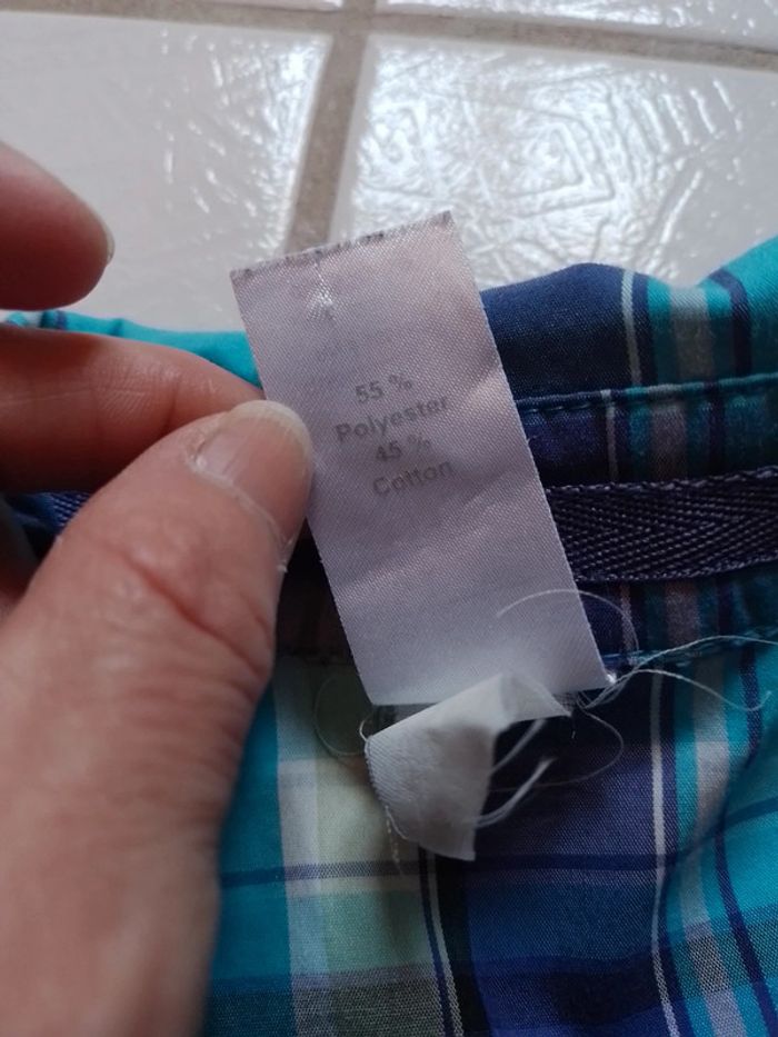 Chemisier femme à carreaux Bleu Quechua - photo numéro 11