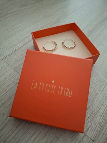 Boucles d’oreilles neuves en argent