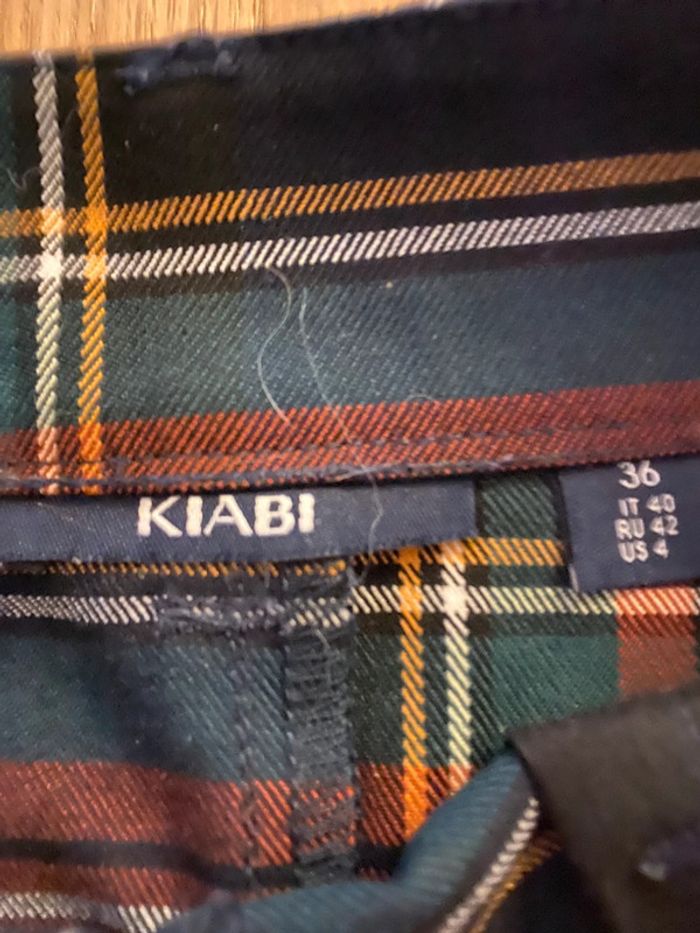 Jupe à carreaux Kiabi - photo numéro 4